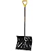 True Temper 18-Inch Snow Shovel with Resin-Coated Steel Handle - 1627200