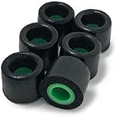 Flare Audio - Memory Foam Earbud Tips, Audiophile Replacement Foam Tips for Ear Plugs, Compatible with Flares Jet Earphones and earHD, Small, 3 Pairs