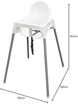 IKEA ANTILOP Highchair with Safety Belt 160x200 cm view 6