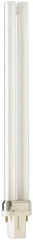 10 x GE BIAX S F11BX 37663, 11 Watt - 11W / G23 Cap / 827 - Extra Warm White