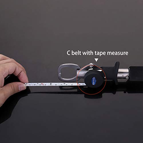 95sCloud Fischgreifer Angelzange Fischgriff-Werkzeuge mit Gewicht Skala und Maßband, Greifer Fischlippengriff Fisch… – Bild 3