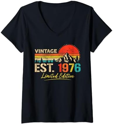 Amazon.com: Vintage Est 1976 Limited Edition Classic 1976 Men and