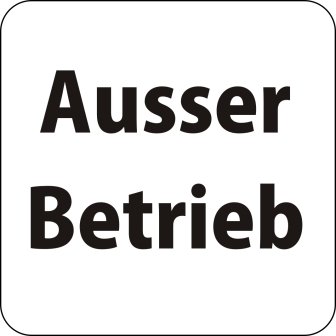 Amazon De Hinweisschilder Piktogramme Ausser Betrieb