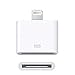 2 Pack 30-Pins to 8-Pins Lightning Charging Sync Adapter Converter (MD823AM/A) for Apple iPhone 5 5C 5S SE 6 6S 6 Plus 6S Plus 7 7 Plus 8 Plus X iPod Nano Touch iPad iPad Mini iPad Pro 9.7, 10.5 12.2
