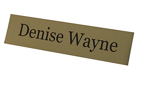 Personalized Name Plate - No Holder - 2x8 - Customize