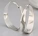 SOURBAN 925 Sterling Silver Women Large Circle Earrings Hoop Earrings