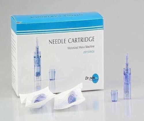 SCIENISH 25 Pieces per Box Needle Cartridge For Pen Derma A6