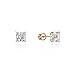 10k Yellow Gold 4mm Basket Princess Cut CZ Cubic Zirconia Children Screw Back Baby Girls Earrings