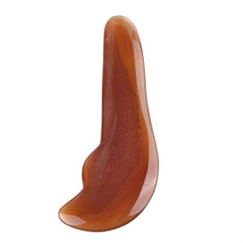 CCbeauty professional Gua Sha Scraping Massage Tools, Agate Handheld Guasha Board for Muscle Deep Tissue Trigger Point Massage (#1)