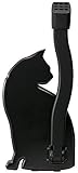 Doorstop Wedge Cat Black AKS-05 by N/A