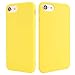 Beatuiphone Silicone iPhone 7/8 Plus Case Yellow Slim Gel Rubber Soft TPU Shockproof Drop Scratch Resistant Protective Cover for 5.5(7P/8P,B)