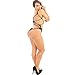 OutTop Sexy Lingerie for Women for Sex, T Back G-String Bandage Nightwear (Black)