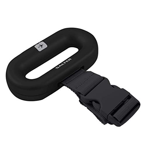 Salter Soft Touch Luggage Scale, Black