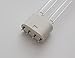 Air Purification 24W UV-C Germicidal 254nm 2G11 Base Lamp Bulb 120V AC Ballast Kit - Kills up to 99% Germs