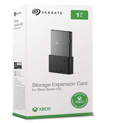 Seagate Expansion Card pour Xbox Series X|S SSD, 1 To, NVMe SSD Expansion (STJR1000400)