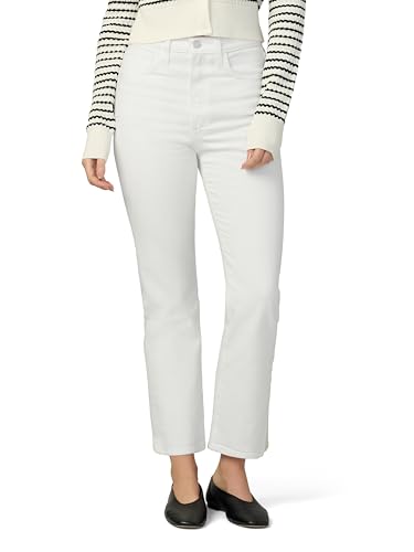 Joe's Jeans Women's The Margot High Rise Slim Fit Ankle Jean, White, 33
