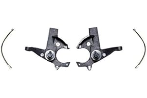 QUALITY SUSPENSION ADVANTAGE QSA 3" Lift Spindles + DOT Compliant brake lines. Compatible with 1983-2005 Chevrolet GMC S-10 S10 S15 + 1983-1997 Chevy S10 Blazer and GMC S15 Jimmy 2WD ONLY