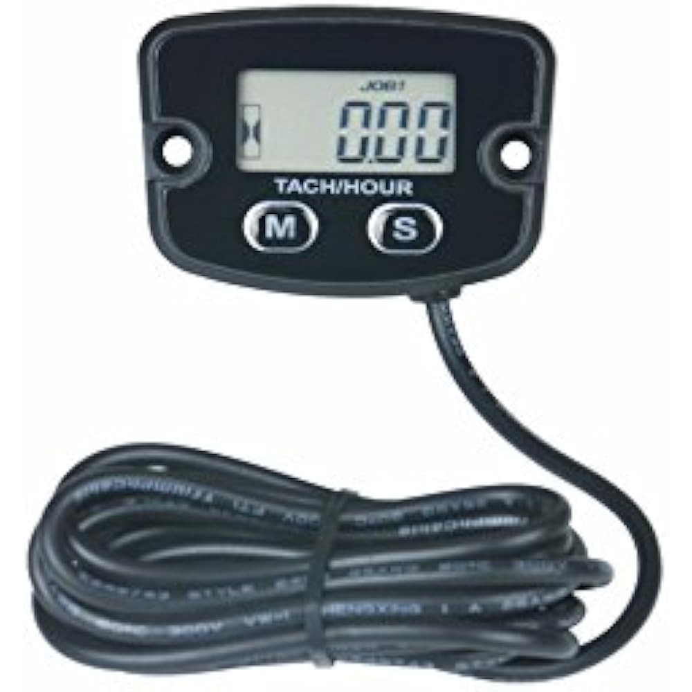 RLHM020R Digital Inductive Tachometer Record RPM Hour Meter For