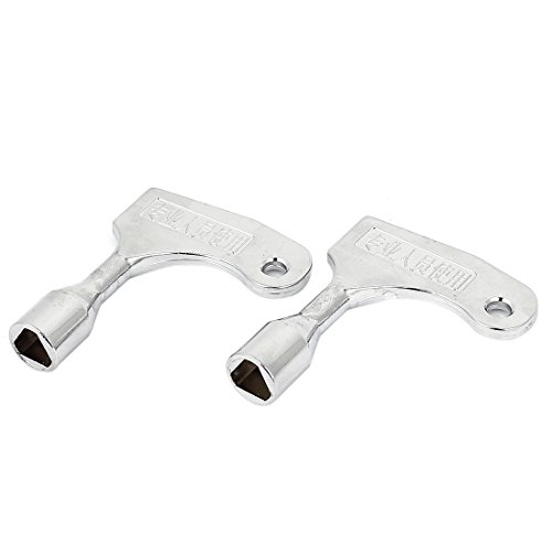 UXCELL uxcell Elevator Emergency Lift Door Release Triangle Lock Keys