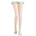 FBA Golf Sun Protection Golf Pants Cool Ice Silk Stocking Sport Leggings[Skin Color]