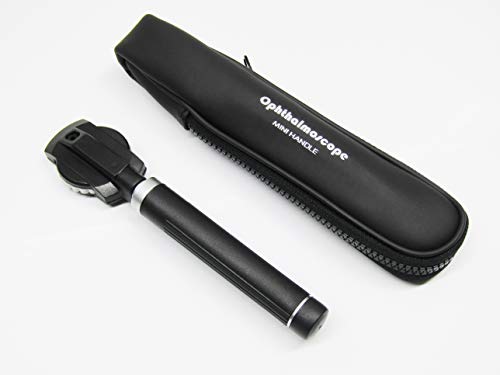 Zikimed Vet-Ophthalmoscope, Mini Black Color Plastic Handle (Vet-Only) - Thumbnail 2
