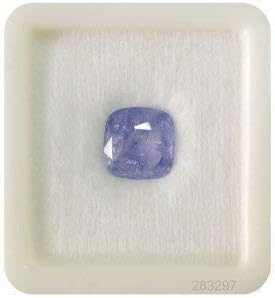 Kirti SalesLab-Certified Unheated Untreated 7.25 Ratti/6.63 Carat Cylone Quality Blue Sapphire Neelam 100% Original Certified Natural Gemstone A+ Quality