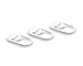 Soomz Webcam Cover Slide, Ultra-Thin for Laptop, PC, MacBook, iPhone, iMac, iPad, Smartphone, Protect Your Privacy & Security, Sliding Cover - White - Good Grip & Strong Adhesiveness - Premium Quality