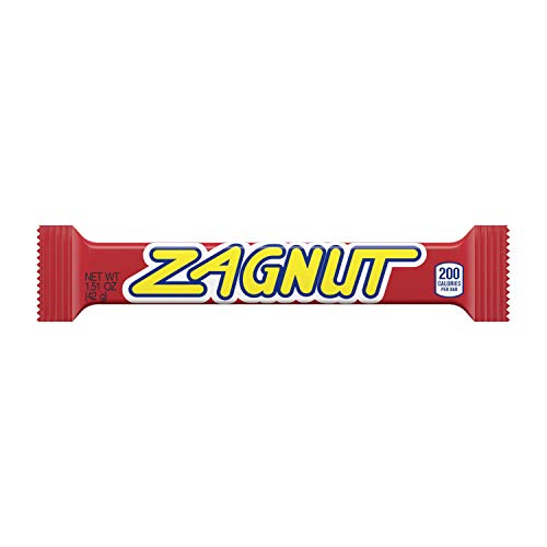 ZAGNUT Crunchy Peanut Butter with Toasted Coconut Candy, Bulk Candy, 1.