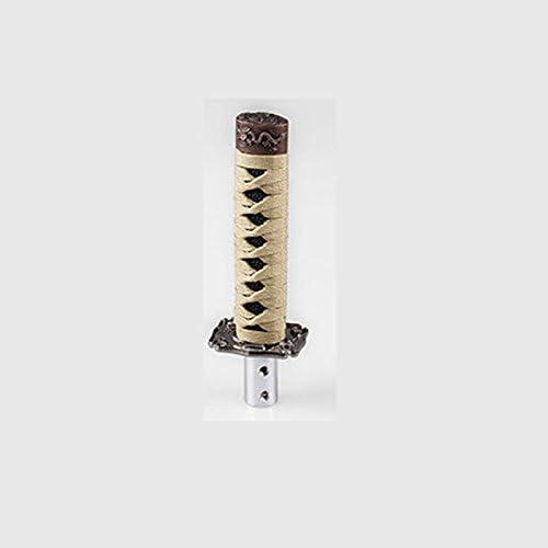 Oda 15cm Car Gear Shifter Lever Samurai Sword Gear Shift Knob Adapter kit Shifter Head Katana Metal Universal