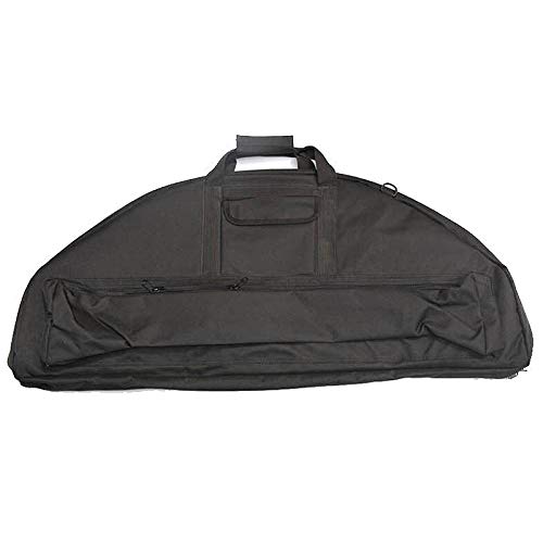 Vaorwne Archery Compound Bow Bag Bow Holder Arrows Tube Protect Bow Archery Case 95 45cm, Protector Compact Bow Case Camouflage Canvas Bow Bag,Sturdy and Durable - Thumbnail 4