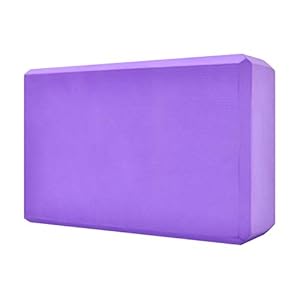 Techsea Yoga Block-High Density EVA Foam Yoga Brick, Soft Non-Slip Surface for Yoga, Pilates, Meditation, Workout