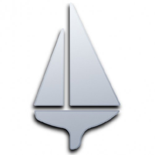 Super Cool Creations Sailing Boat Mirror 45cm x 32cm