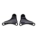 INNOGLOW 1 Pair Motorcycle Footpegs Black Footrest Footboards For Harley Davidson Sportster XL 883/1200 models(2004-2013) Sportster 883 Low XL883L Super Low XL883L Iron 883 XL883N Sportster 1200