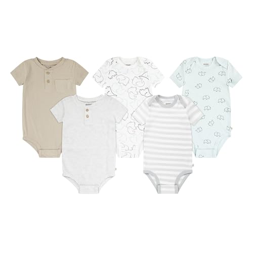 HUGGIES 5-Pack Elevated Bodysuit