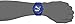 PUMA PU10359 Gummy Cat Quartz Watch with Silicone Strap, Blue, 25 (Model: PU103592015