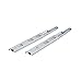 Amazon Basics Ball Bearing Drawer Slides 10-inch Nickel Plated-Steel 1 Pair