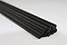 Feel Fragrance Reed Diffuser Sticks Replacement Fiber Sticks 12 X 0.12Inches Black(30pcs）