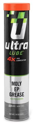 Plews/Edelmann 10314 4X Moly EP Grease, 14-oz.