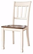 Ashley Furniture Signature Design - Whitesburg Dining Room Side Chair Set - Vintage Casual - Set of 2 - Two Tone