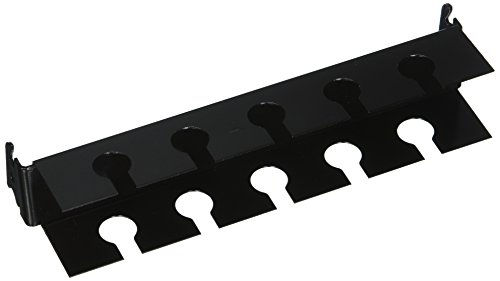 Wall Control ASM-SL-008 B Pegboard Slotted Tool Holder Bracket Slotted Metal Accessory for Wall Control Pegboard Only, Black - Thumbnail 6