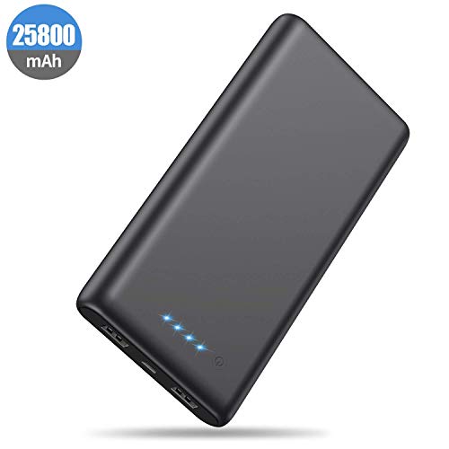 Portable Charger Power Bank 25800mah Classic Portable Phone Charger High-Capacity Battery Pack Dual Output with 4 LED Indicators Charging External Battery Charger for Smartphone,Android,Tablet etc - Thumbnail 7