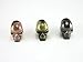 Skyway Skull Cigarette Snuffer Extinguisher Saver - Set of 3 Bronze Black Gold