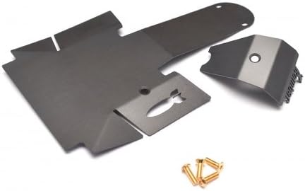 Team DC #DC/DC-50121 Chassis Protector for RR10 Matt Black for Axial RR10 Bomber