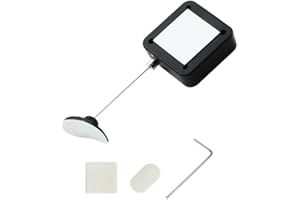 I3C 1.8M/5.9Ft Remote Cable Lock - 1 Pc, Retractable Remote Control Cable Tethe, Remote Leash, Remote Control Security Lock for TV and DVD - Never Lose Your Remote Again