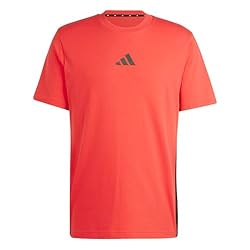 adidas Men's Essentials 3-Stripes Single Jersey