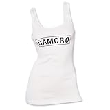 Sons of Anarchy SAMCRO Women's Tank White