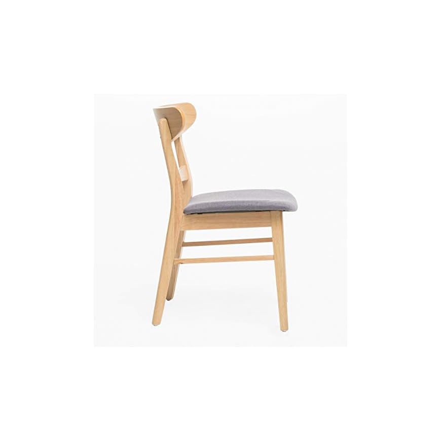 Christopher Knight Home Idalia Dining Chairs, 2Pcs Set, Dark Grey