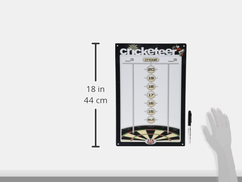 Dart World Cricketer Dry Erase Dart Scoreboard (Medium) - Thumbnail 2