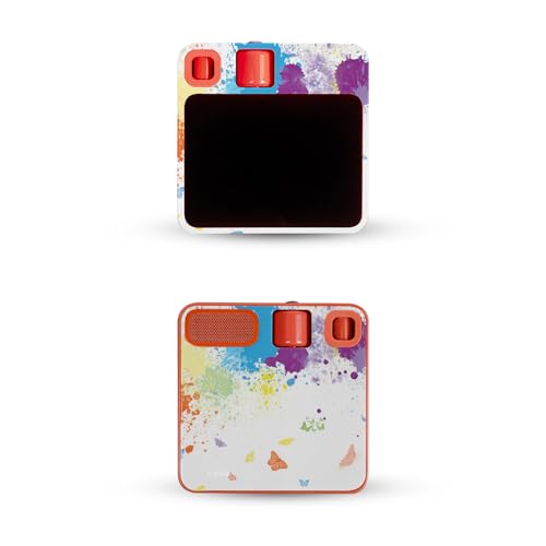 Skin Compatible with Rabbit r1 - Splash of Color - Premium 3M Vinyl Protective…