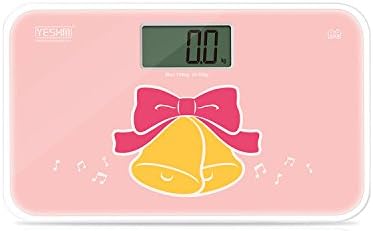 YESHM Mini Travel Bathroom Scale With Step-on Technology 330lb YHB1415-WH20